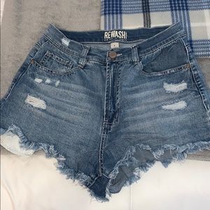 High waisted shorts